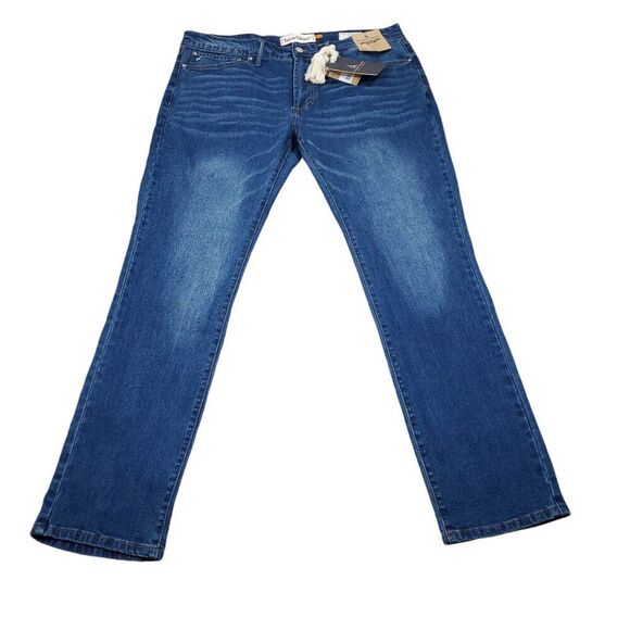 Tailor Vintage Canaan Slim Fit Stretch Jeans Men's Size 36 x 32 Blue Houston - Picture 1 of 9